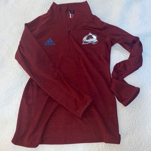 Colorado Avalanche Adidas quarter zip